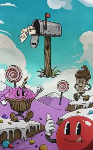 Mailbox in Candy Land