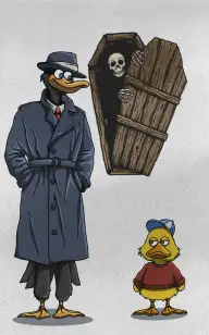 The Casket & the Little Duck
