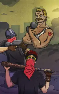 Apocalyptic Bodybuilder