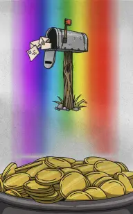 The Mailman's Lucky Day