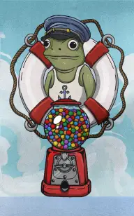 Froggy & His Trusted Gumball