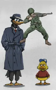 The Marine & the Little Duck