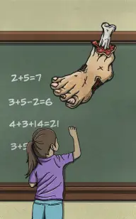 Teaching Body Part: Numbers & Shapes