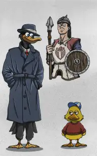 The Templar & the Little Duck