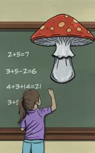 Math Party with My Shroom