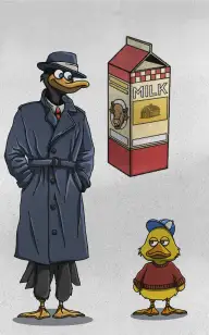Duck Detective: The Missing Milk
