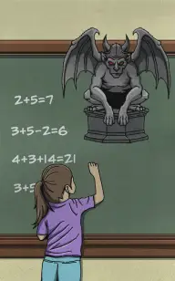 Basic Math with My Statue