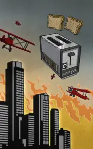Giant Toaster Attacks Manhattan