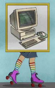 Learn to Skate with Coach Keyboard