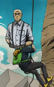 Climbing Butler Mountain