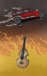 The Blaze Guitar Rider