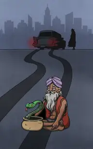 Murdered Beggar on 38th Street