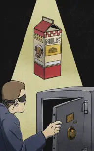 Robbery at the Milk Carton Museum