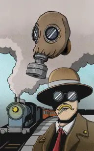 Dead Gas Mask on Platform 22