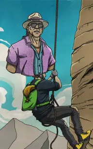 Climbing Uncle Mountain