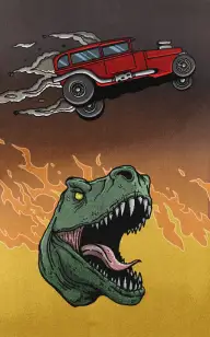 T-rex Burnout