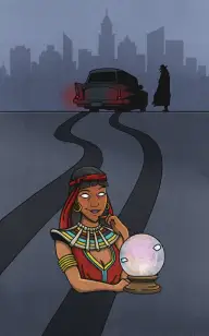 Murdered Mind Reader on 38th Street