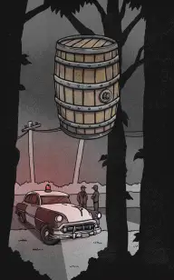 The Cask Under Arrest