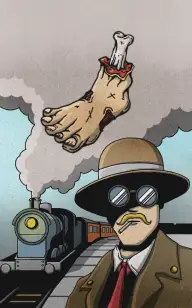 Dead Foot on Platform 22