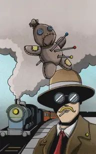 Crime on the Voodoo Doll Express