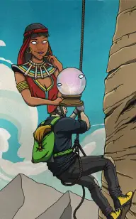 Climbing Crystal Ball Mountain