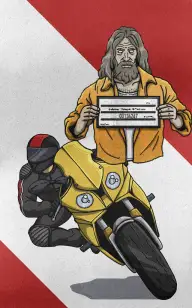 Two Wheels, One Prisoner