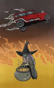 The Blaze Witch Rider