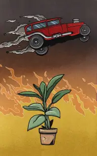 The Blaze Plant Rider