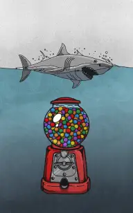The Gum Machine, Monster of the Sea