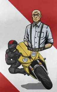 Two Wheels, One Uncle