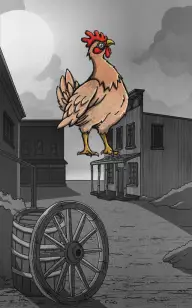 The Ghost Town's Chicken