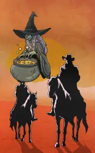 Cauldron in the Old West