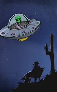 The Lone Rider's Alien