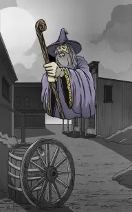 The Ghost Town's Wizard
