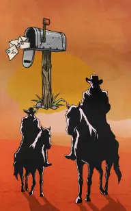 Two Graves, One Mailbox