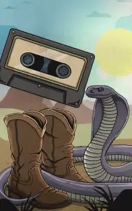 Buck's Music-Skin Boots