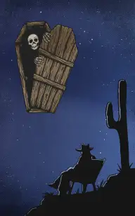 The Lone Rider's Coffin