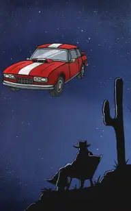 Nightfall on Sports Car Ranch