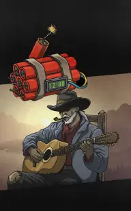 A Cowboy's Singing Explosive