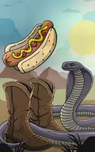 The Hot Dog in my Boot