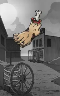 The Ghost Town's Foot