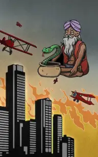 The Siege of the Giant Snake