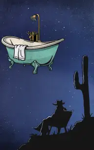 Bathtub, the Desert Star
