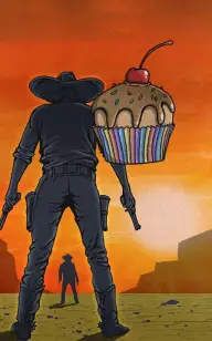 Gunslinger Cupcake