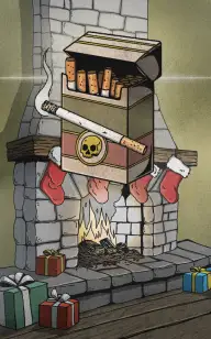 The Smoke Down the Chimney