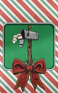 Giving My Letter for Christmas