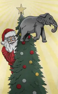 Christmas Eve with My Mammoth