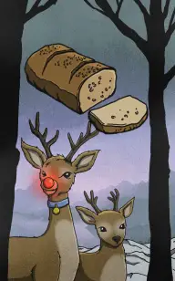 The Bread's Light in the Snow