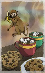 The Ape & Santa's Cookies