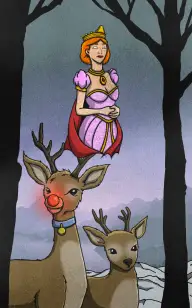 The Princess's Light in the Snow